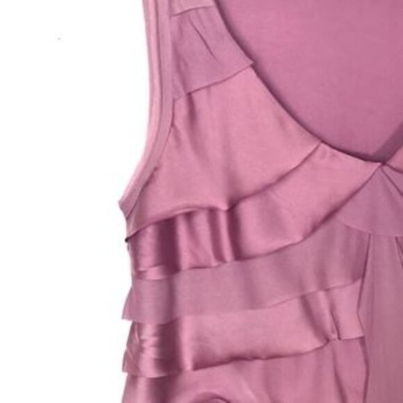 Loft Pale Purple Ruffle Blouse Top - Picture 2 of 4